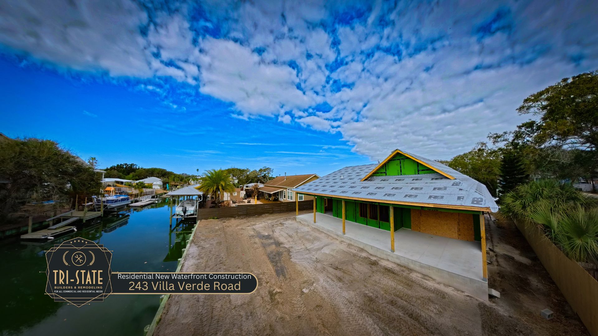 243 Villa Verde Road New Waterfront Construction