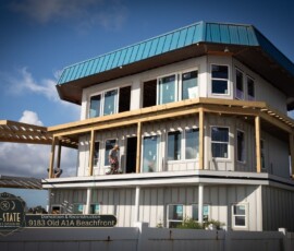9183 Old A1a Demolition Reconstruction 3 Story Beach House St Augustine
