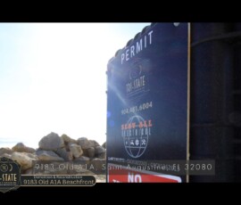 9183 Old A1a Demolition Reconstruction 3 Story Beach House St Augustine