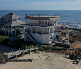 9183 Old A1a Demolition Reconstruction 3 Story Beach House St Augustine