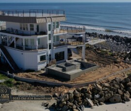 9183 Old A1a Demolition Reconstruction 3 Story Beach House St Augustine