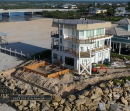 9183 Old A1a Demolition Reconstruction 3 Story Beach House St Augustine