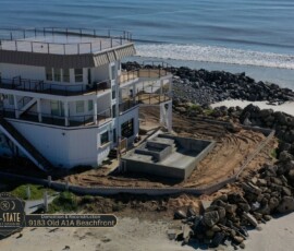 9183 Old A1a Demolition Reconstruction 3 Story Beach House St Augustine