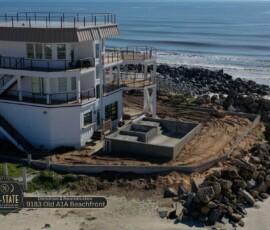 9183 Old A1a Demolition Reconstruction 3 Story Beach House St Augustine