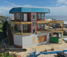 9183 Old A1a Demolition Reconstruction 3 Story Beach House St Augustine