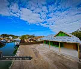 243 Villa Verde Road New Waterfront Construction